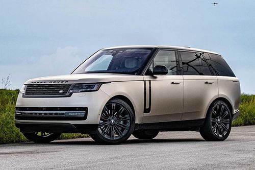SUV hạng sang Range Rover thuần điện lần đầu 'lộ hàng' không che