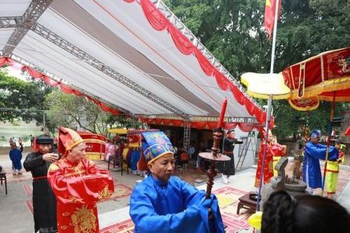 Hà Nội: Khánh thành công trình tôn tạo ngôi đình làng cổ Ngọc Nhị nơi thờ Tản Viên Sơn Thánh
