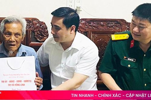 Tri ân cựu chiến binh chống Pháp trên địa bàn Hồng Lĩnh
