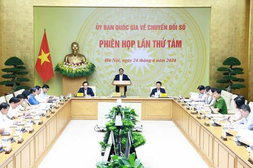 Thủ tướng chủ trì Phiên họp thứ 8, Ủy ban Quốc gia về chuyển đổi số