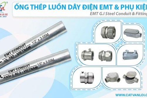 Ống thép luồn dây điện EMT: Giải pháp hiệu quả cho việc giảm nhiễu điện từ đến 95%