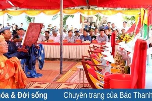 Linh thiêng Lễ Khao lề thế lính Hoàng Sa