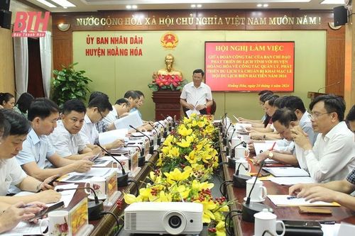 Tăng cường quản lý Nhà nước về phát triển du lịch và sẵn sàng cho khai mạc Lễ hội Du lịch biển Hải Tiến năm 2024