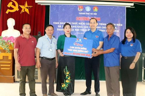 Thành đoàn Hà Nội phối hợp tổ chức Chương trình tình nguyện tại Điện Biên
