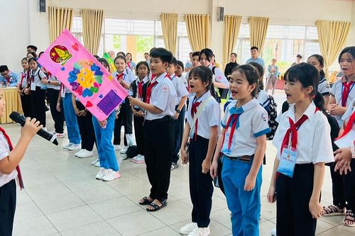 Hội thi phụ trách Sao giỏi-Sao nhi đồng chăm ngoan 2024: Sân chơi bổ ích của đội viên