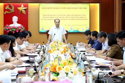 Kiểm tra kết quả 15 năm thực hiện Chỉ thị số 38 về công tác Bảo hiểm Y tế