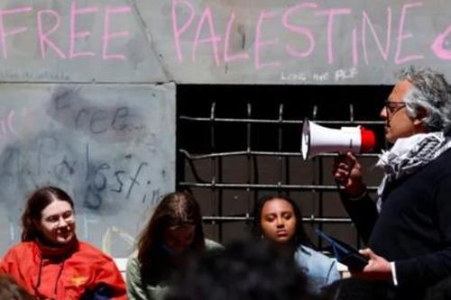 Giới sinh viên biểu tình rầm rộ ở Mỹ phản đối chiến sự ở Gaza