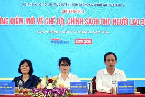 Đối thoại, giải đáp chế độ, chính sách cho người lao động