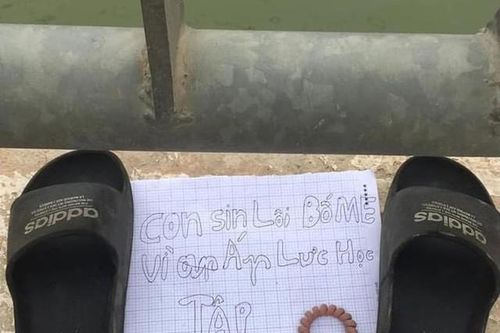 3 học sinh dựng hiện trường tự tử khiến nhiều lực lượng mò dưới kênh suốt nhiều giờ