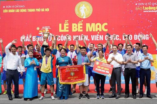 LĐLĐ quận Bắc Từ Liêm đạt giải Nhất Cúp báo Lao động Thủ đô năm 2024