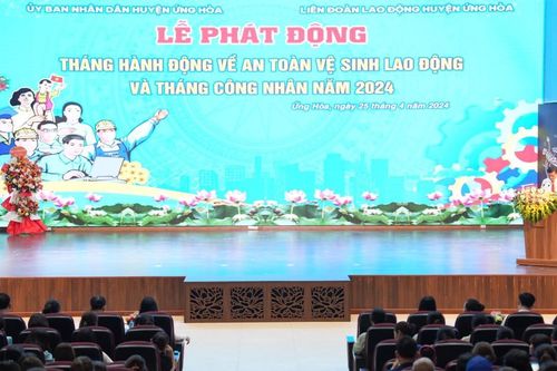 Ứng Hòa: hạn chế tối đa các vụ tai nạn lao động