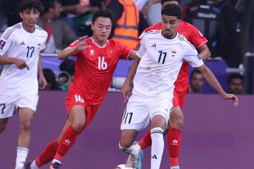 'Sao' U23 Iraq đe dọa hàng thủ U23 Việt Nam
