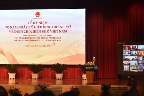 Kỷ niệm 70 năm Ngày ký Hiệp định Geneve về đình chỉ chiến sự ở Việt Nam