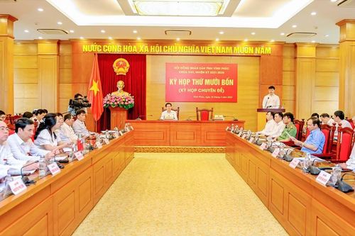 Vĩnh Phúc bãi nhiệm đại biểu Hội đồng nhân dân tỉnh đối với một số cá nhân