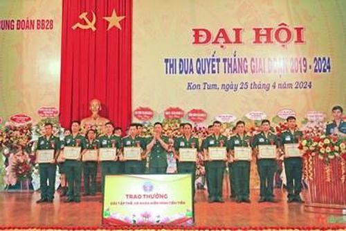 Trung đoàn 28: Nhiều mô hình, cách làm hay, nhiều tập, cá nhân điển hình tiên tiến