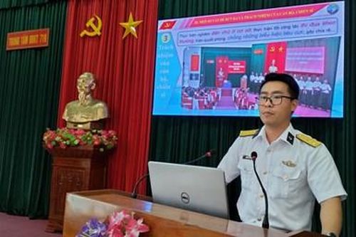 Trung tâm Bảo đảm kỹ thuật 719 tổ chức Hội thi Báo cáo viên năm 2024