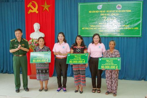 Nhiều hoạt động ý nghĩa trongchương trình 'Đồng hành cùng phụ nữ biên cương' tại A Lưới