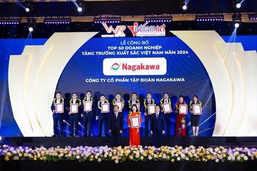 Nagakawa ghi danh Top 50 DN tăng trưởng xuất sắc nhất Việt Nam