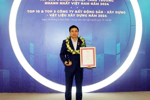 UDIC lần thứ 6 được vinh danh Top 10 Nhà thầu xây dựng năm 2024