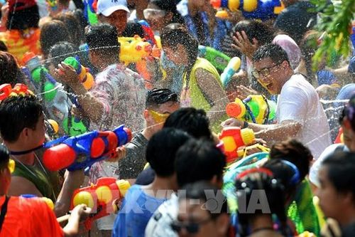 Ngành du lịch Thái Lan bội thu nhờ lễ hội Songkran