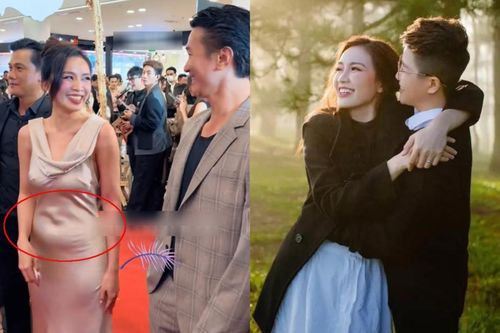 Nữ ca sĩ Việt vừa chia tay chồng chuyển giới để lộ bụng to bất thường khi mặc đầm lụa