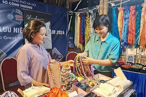 Hà Nội: 100 gian hàng tham gia Hội chợ hàng lưu niệm Thủ đô năm 2024