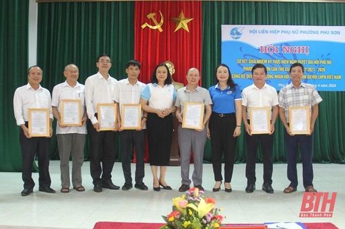 Hội LHPN phường Phú Sơn đạt và vượt 10/12 chỉ tiêu Nghị quyết Đại hội