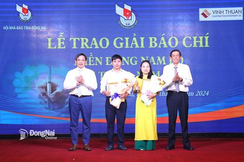 Báo Đồng Nai đoạt giải Nhất giải báo chí miền Đông Nam Bộ lần thứ II-năm 2023
