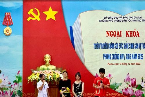 Gia Lai: Đưa truyền thông giáo dục sức khỏe sinh sản vào trường học