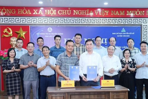 Ký kết hợp tác trong lĩnh vực thông tin và truyền thông, chuyển đổi số năm 2024