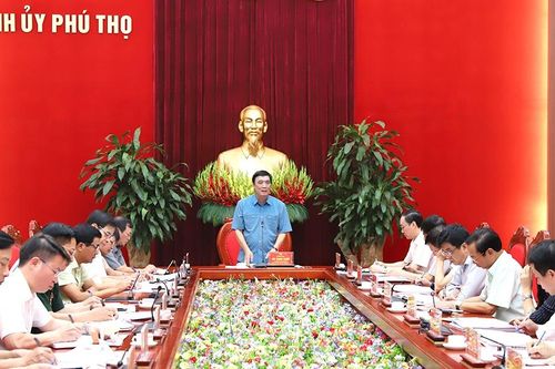 Ban Thường vụ Tỉnh ủy họp thông qua nhiều nội dung quan trọng