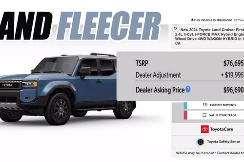 Đại lý Mỹ bán kênh giá Toyota Land Cruiser 2024 lên tới hơn 500 triệu đồng