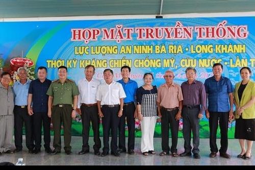 Họp mặt truyền thống lực lượng An ninh Bà Rịa - Long Khánh