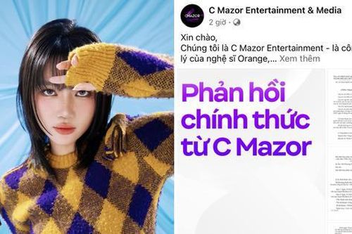 Công ty đại diện của Orange khẳng định nữ ca sĩ không thua kiện Châu Đăng Khoa