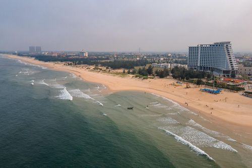 Bãi biển ở Quảng Bình vào mùa đẹp nhất năm