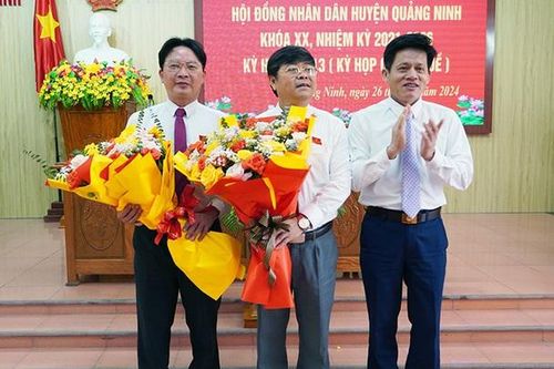 Quảng Bình có 3 tân Chủ tịch HĐND, UBND huyện
