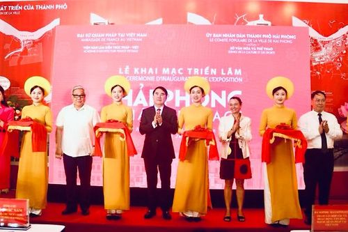 Khai mạc Triển lãm Hải Phòng-Pháp Heritage tại Hà Nội