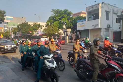 Ra quân đợt cao điểm lập lại TTATGT, trật tự vỉa hè