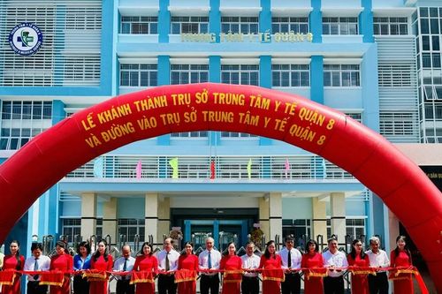 Khánh thành nhiều công trình lớn ở quận 8 chào mừng các ngày lễ lớn