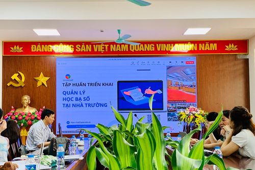 Ngành Giáo dục Ba Đình (Hà Nội) sẵn sàng thí điểm học bạ số