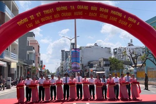 TP HCM: Thông xe đường Tạ Quang Bửu sau 23 năm tạm dừng