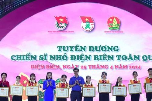 Tuyên dương 200 'Chiến sĩ nhỏ Điện Biên' toàn quốc lần thứ V năm 2024