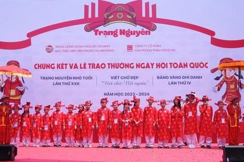 18 Trạng nguyên nhỏ tuổi được vinh danh tại Văn Miếu - Quốc Tử Giám