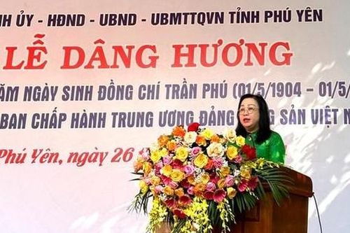 Dâng hương kỷ niệm 120 năm Ngày sinh đồng chí Trần Phú - Tổng Bí thư đầu tiên của Đảng