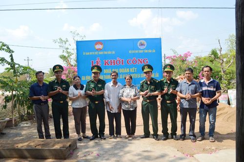 Tiếp tục khởi công nhà 'Đại Đoàn kết' tặng gia đình hộ nghèo tại biên giới Đắk Lắk