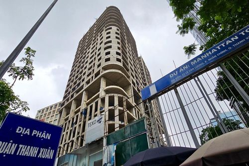 Cận cảnh dự án 'trơ xương' trên đường Lê Văn Lương trong vụ án bị khởi tố