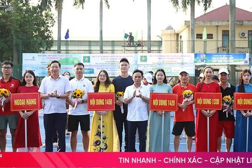 Khai mạc Giải Quần vợt Cúp Truyền hình Hà Tĩnh
