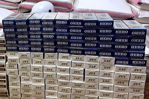 Long An phát hiện vụ vận chuyển thuốc lá ngoại nhập lậu