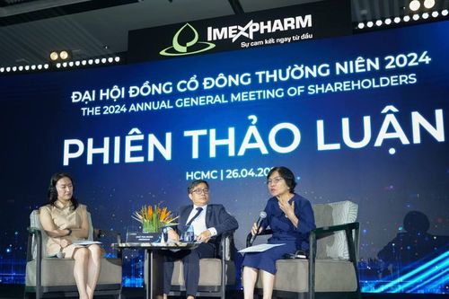 Imexpharm tăng cổ tức giai đoạn 2024-2025 lên mức 20%