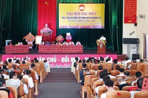 Đại hội đại biểu MTTQ huyện Mường Lát lần thứ VII, nhiệm kỳ 2024-2029